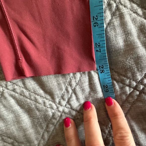 Lululemon Wine colored 28” Legging - Picture 3 of 6